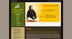 Desktop Screenshot of paranjothi.org